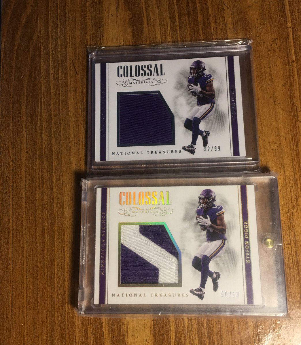 REP651MN's tweet image. 2017 NT Stefon Diggs Patches /10 &amp;amp; /99