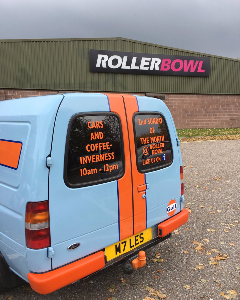 Highlandheaps's tweet photo. 🚗🚙☕️🎳 #numberplate #m7les #miles #gulfracing #scotland #carsandcoffeeinverness #inverness #carsandcoffee #carmeet #rollerbowl 2nd Sunday of each Month from 10am-12noon. https://t.co/4TnAmJz6Cf