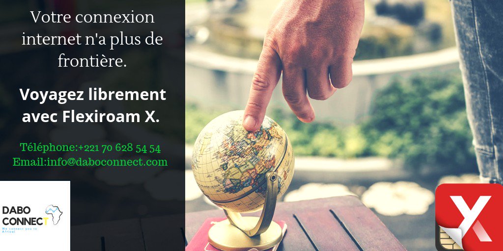 DaboConnect's tweet image. Voyager devient un plaisir quand on a toujours la connexion internet avec soi.Contactez nous au + 221 70 628 54 54 pour Commander votre puce électronique.
lnkd.in/d5DgxDp 
Mail: info@daboconnect.com
 #senegal #business #data #daboconnect #voyage