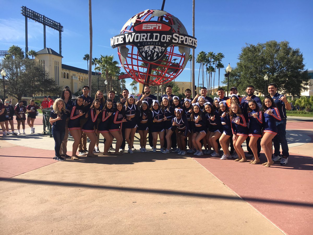 UTEPCheer's tweet photo. It’s our Game Time!!! Go Miners! Tune in on ESPN3 #ucacollegenationals https://t.co/ra5Givlvbn