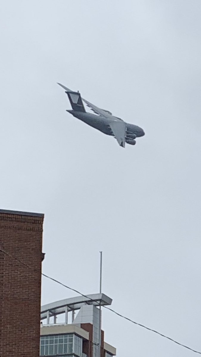Who’s holding the joystick for this thing nashville? <a href="/Tennessean/">Tennessean</a> this plane is all over the place above the skyline.