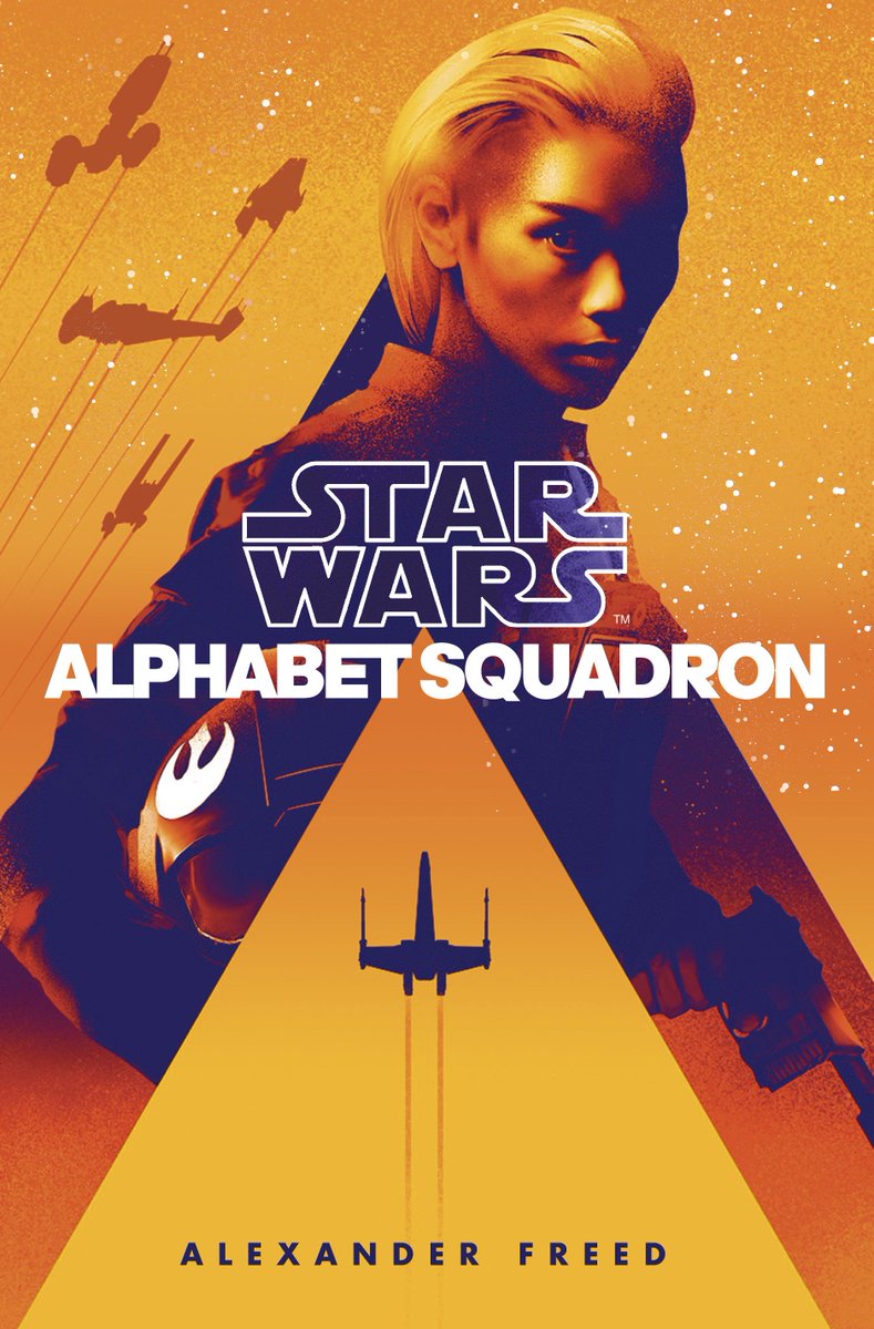 Exciting news about ALPHABET SQUADRON by Alexander Freed.

It's a trilogy! 
There's a crossover series with our friends at Marvel written by Jody Houser. 
Book 1 has an AMAZING cover (art by Jeff Langevin)

Follow the link for all the news:

ow.ly/9wv330nmVyQ