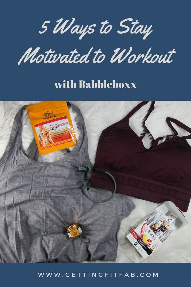 GettingFitFab's tweet photo. #ad| Staying motivated to workout can be hard in the winter months. Don't let that deter you from your goals! See 5 ways to stay motivated to workout #ResolutionBboxx >> https://t.co/YB0jUt9uMp << @BabbleBoxxTeam @UAWomen @aftershokz @tiger_balm_us @celsiusofficial https://t.co/FX1sqLjY5R