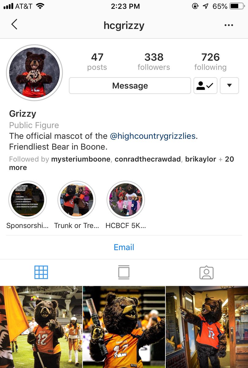 Go follow me on Instagram to observe my apparent pointing problem.

<a href="/HCGrizzy/">Grizzy</a>