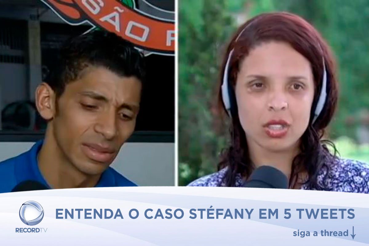 AprendizRecord's tweet photo. #CasoStéfany em 5 tweets

Henrique achou que a mulher tinha sido sequestrada, mas descobriu que Stéfany fugiu de casa, cansada do marido ciumento. O caso foi o destaque na semana do #CidadeAlerta e ficou entre os assunto mais comentados do Twitter

>>acompanhe a thread<< https://t.co/XiEN7ilGBM