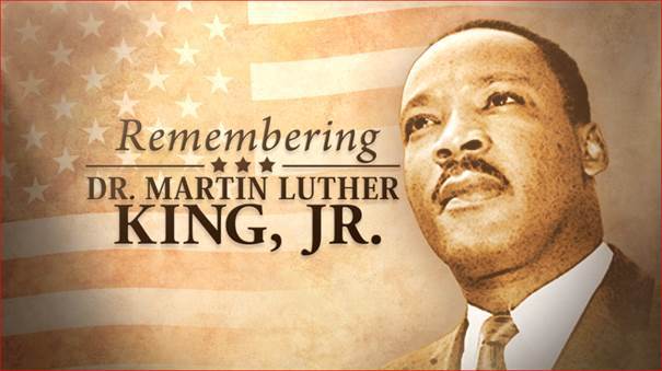 #RememberingMLK  No School on January 21, 2019 in remembrance of Dr. Martin Luther King Jr.