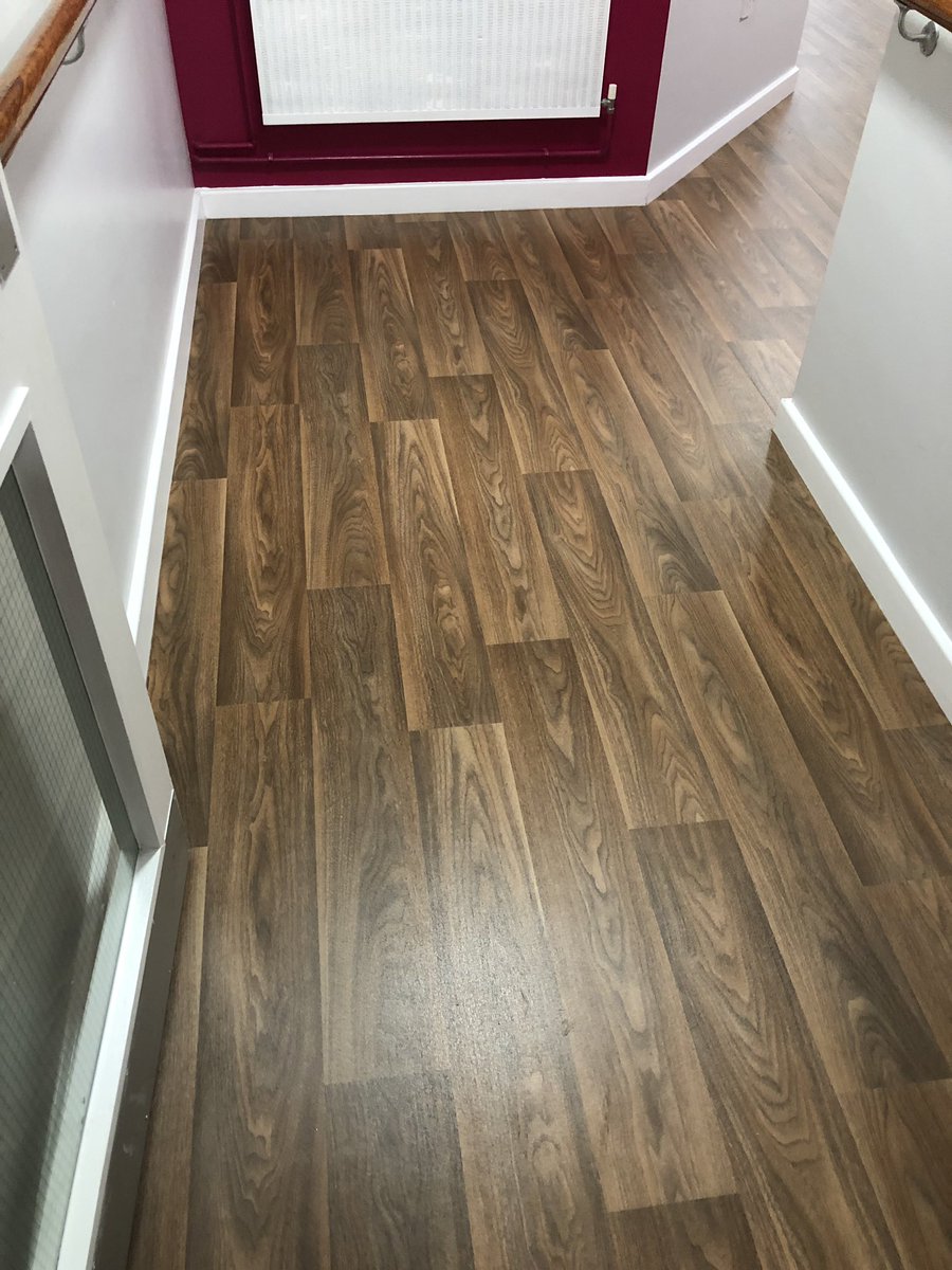 M2Flooring's tweet image. Forest fx install to communal areas of sheltered care home #polyflor