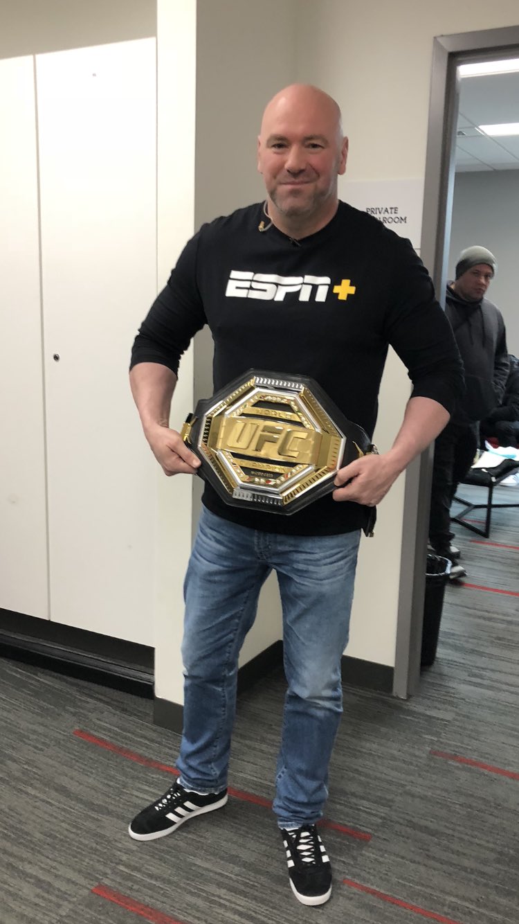New ufc belt clearance design