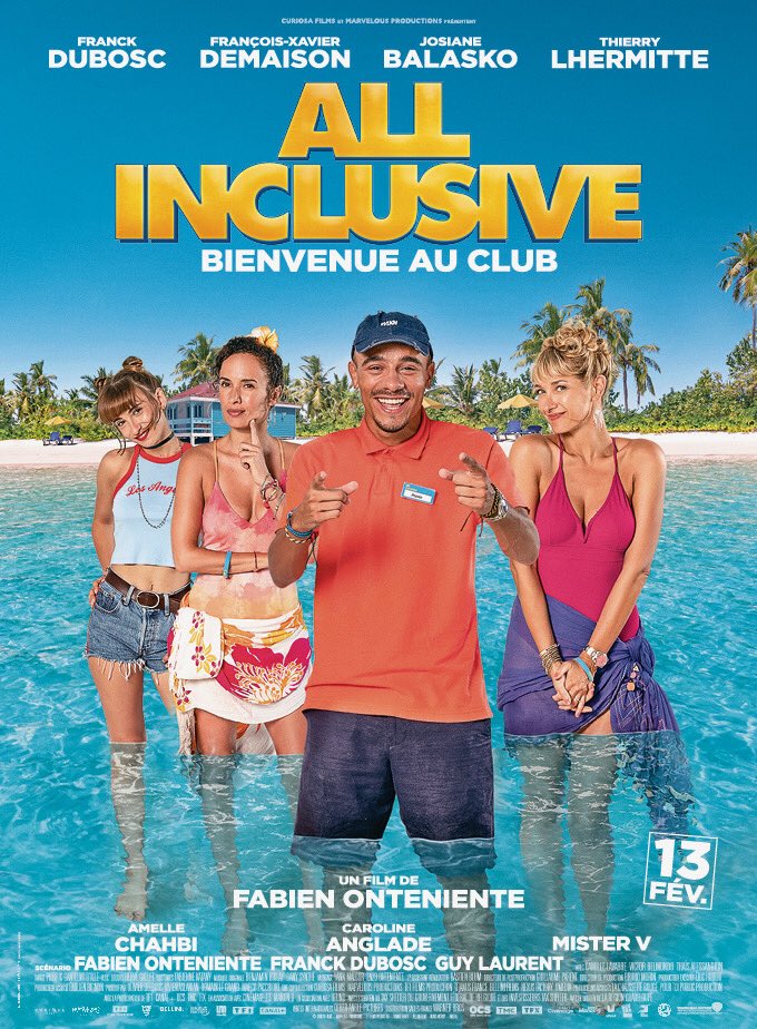 #Allinclusive le AllInclusive c'est deux verres à la main mon cousin ☀️@MisterVonline @AmelleChahbi @carolineanglade