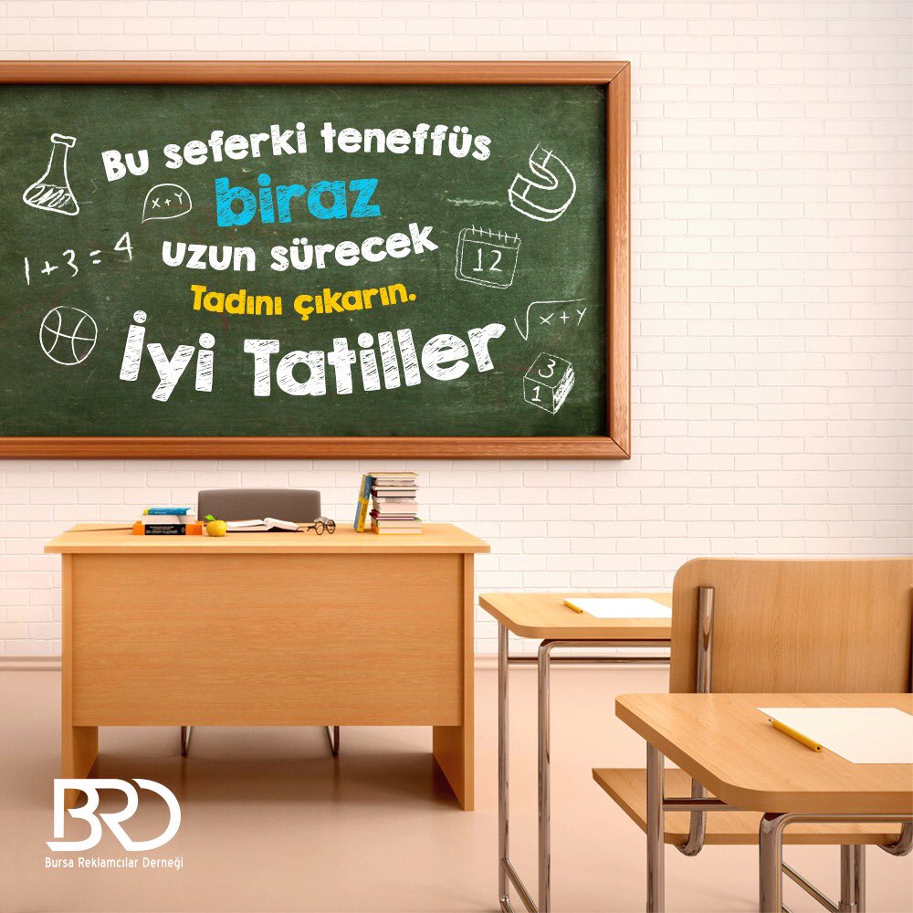 brdorgtr's tweet image. İyi tatiller 🛎 #BRD #bursareklamcılarderneği #pazarlama #reklam #reklamcılık #advertising #marketing #brand #sömestir #tatil