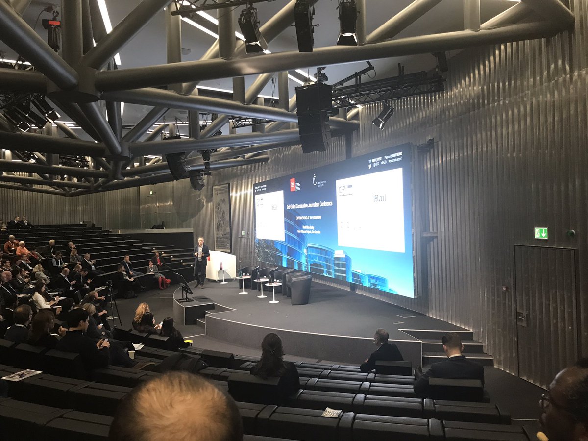 MortenVesti's tweet photo. News-journalism is about finding a cloud in a sunni Day, says @markriceoxley69 #ConstructiveConf https://t.co/ylAfM0M9Sv