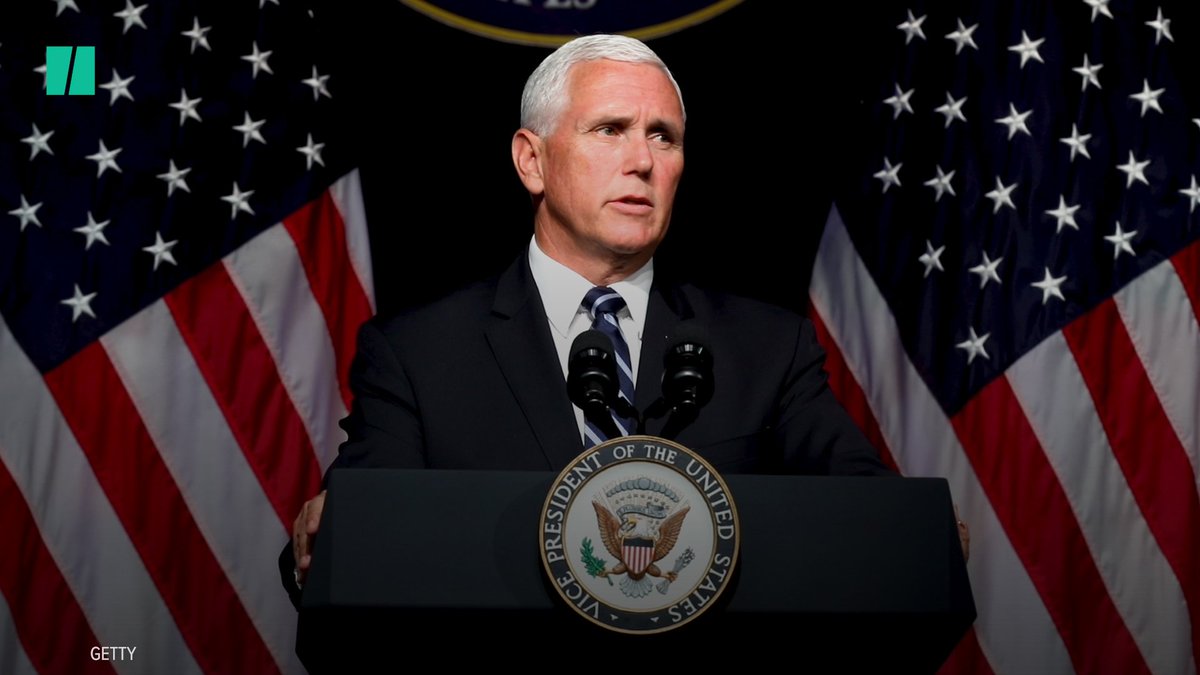 The vice president said criticism of his wife’s decision to work at a school that bans LGBTQ staff and teachers was “offensive” to him.