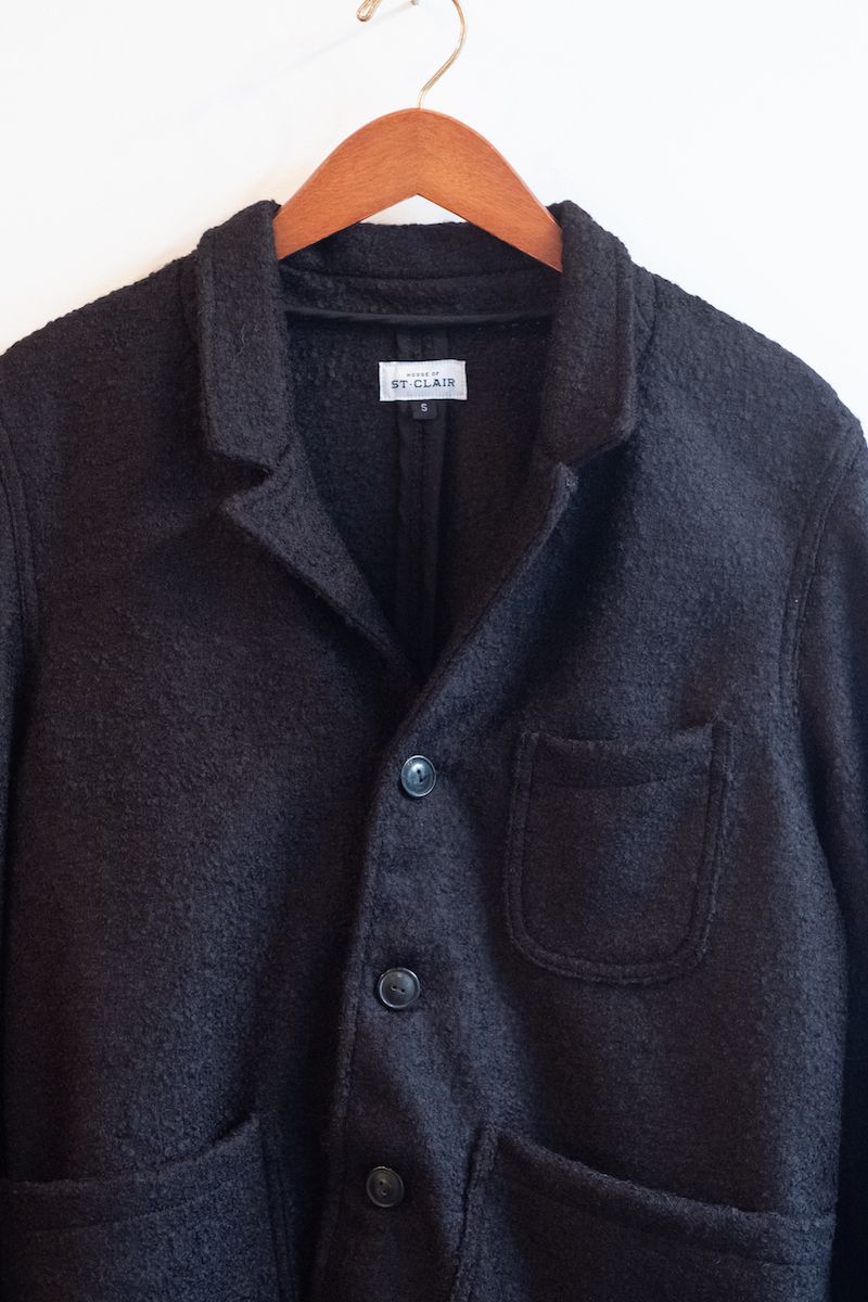 VestisPgh's tweet photo. This winter, it’s all about the W’s: warm, weatherproof, wool. Shop the versatile Cass Jacket in Black Boiled Wool by the House of St. Clair. https://t.co/5bOrOBN2mr https://t.co/HBzeLoc4Ov