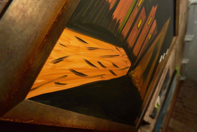 IRISUNART's tweet photo. @IRISUNART exhibits “VENI” #oiloncanvas in @HerrickGallery #irisunart#art #artistic #herrickgallery #artbelow curated by @ArtBelow https://t.co/OTS6xAeqAL