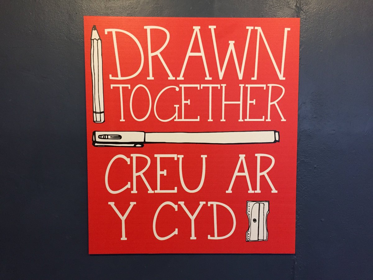 ClwydTweets's tweet photo. Drawn Together is a project which invites people in Wales to look at their surroundings, and draw them, and it's just arrived in our gallery..

Come over for a peep, it's up for 4 weeks
@Drawn_Tog @mabonlleu  #DrawnTogetherWales #Celf # Art https://t.co/juZFXjsfVl