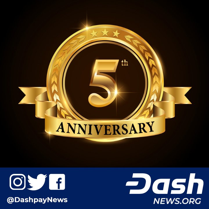 MarkMoneyMason's tweet photo. Happy 5th Birthday @Dashpay 🎂🍾🎉
So much innovation in 5 years!
✅X11 Algorithm
✅Masternode Network
✅InstantSend
✅PrivateSend
✅1st DAO
✅Dark Gravity Wave
✅Multi-Phased Fork (Spork)
✅Budget System (Funding / Voting / DGBB)
Here's to next 5 years! &amp; #Dash Evolution! 🏆💪🚀 https://t.co/utM9R7LS1z