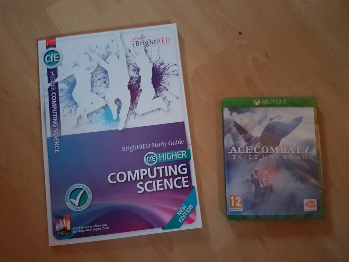 mrmckaycomp's tweet image. Two parcels waiting when I got home. Probably facing the same dilemma as my pupils. 🤔
#AceCombat7 #HigherComputing