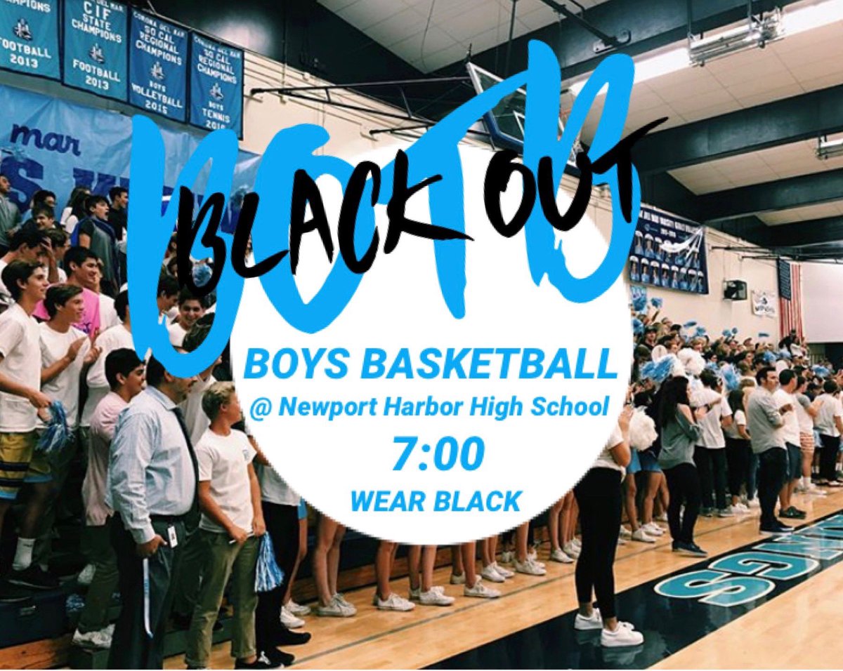 Battle of The Bay. Tonight at Newport at 7. Our side will sell out quickly so get there early if you want a seat. Wear Black. #ocvfans <a href="/ocvarsity/">ocvarsity</a> <a href="/DailyPilotSport/">Daily Pilot Sports</a> <a href="/OCSportsZone/">OC Sports Zone</a> <a href="/SeaKingsHoops/">CDM BASKETBALL</a>