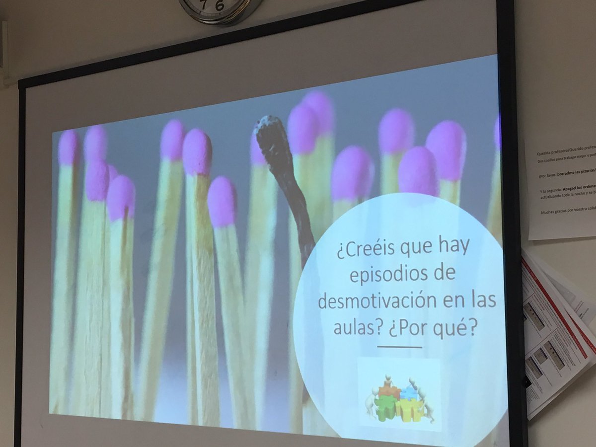 educaglobalele's tweet photo. ¿Hay desmotivación en tu aula? Los #profesdele en Irlanda discutimos sobre ello #eledublin en @ICDublin @eleirinn con @mariaparrula https://t.co/kxxpGou5Xs