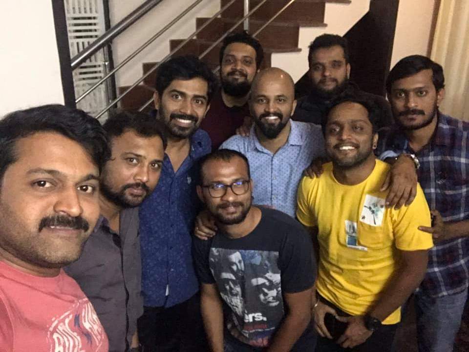 Meet my gang of #directors #ಕಥಾಸಂಗಮ ಅತಿ ಶೀಘ್ರದಲ್ಲಿ...! <a href="/Kiranraj61/">Kiranraj K</a> <a href="/chandrajithChan/">Chandrajith Belliappa Chan</a> <a href="/shashi_mysr/">shashi</a> @rahul