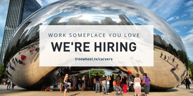 joybaer's tweet photo. #careers #hiring #chicago #tech @FreeWheel https://t.co/sJH7uFu4mw #FreeWheelEmp https://t.co/wsw7a1lEPB