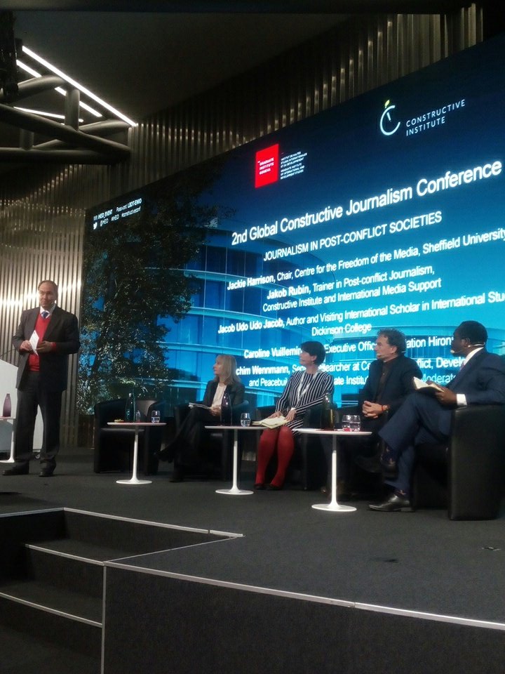 #journalism in the post conflict societies. New panel at #ConstructiveConf <a href="/IHEID/">IHEID</a> #constructivejournalism #journalism