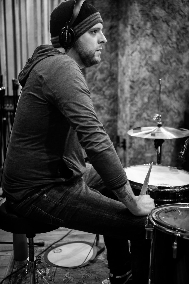 Pay close attention to your producer. #drumfam #studio #DrumLife #educate #assumecontrol #sennheiser