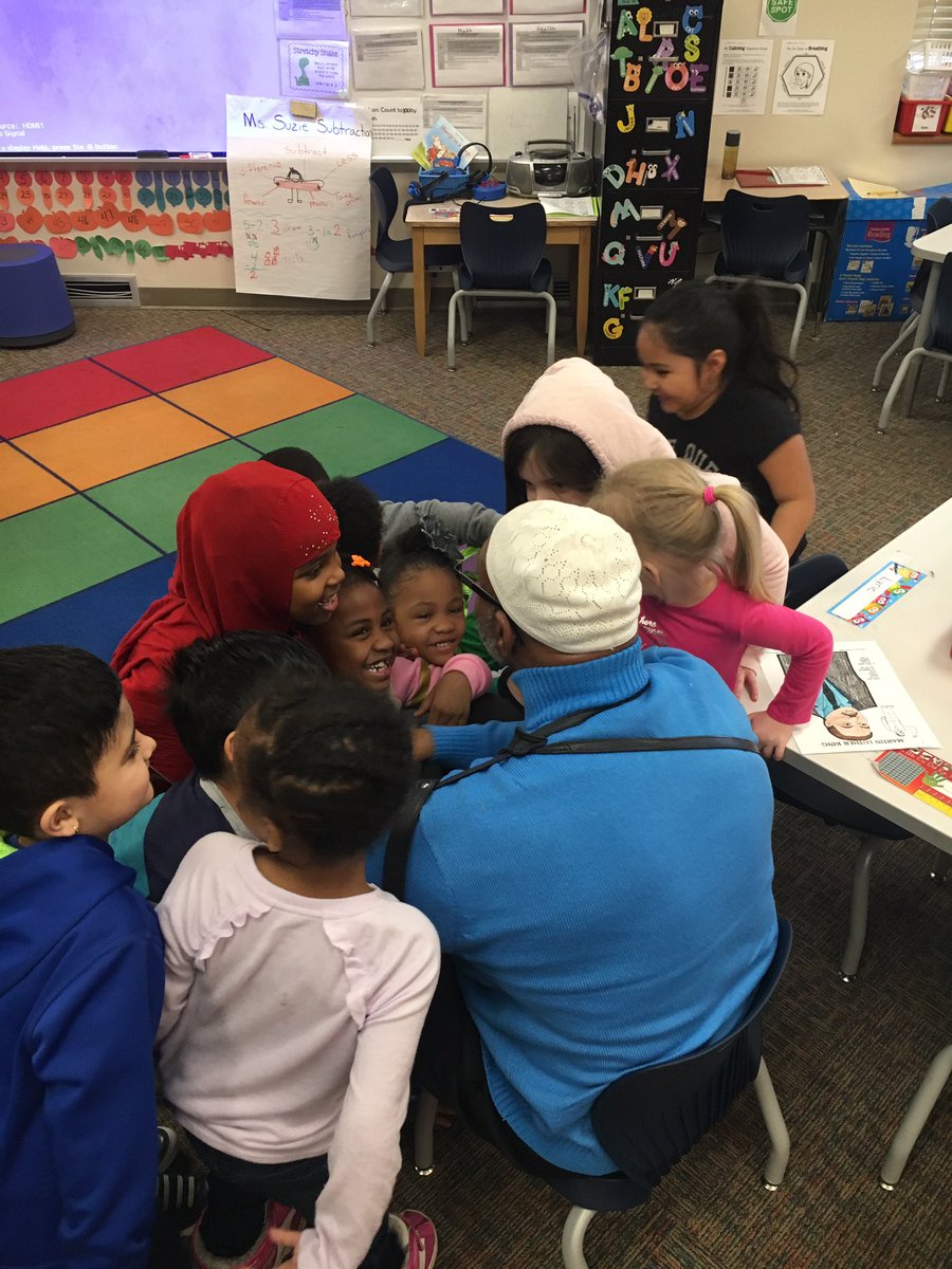 ItsT_4041's tweet photo. “Repeat after me: I’m smart, I will have a good education, I’m good-lookin, I will have a good job, and I belong here. That’s what MLK wanted for all of you.” #MLKDay https://t.co/9KYqDp4Tey