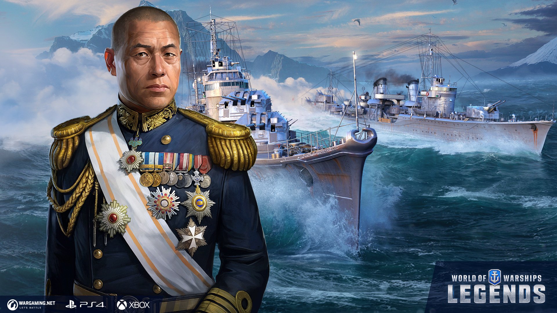 World of Warships: Legends on X: Isoroku Yamamoto was an inspiring example  of an exceptionally good tactician and a great warrior. Retweet if you  would like this Legendary commander to help you