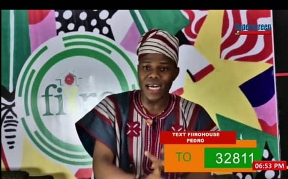 Philipdoer's tweet photo. **
Me: We want a better change in Nigeria
Ridwan: Yes. So that the country can be tonioniown
Me: How do we make this work for the younger generation?
Ridwan: Lets start by supporting great ideas at the #FiiroHouse 
Me: Yes, Pedro has a great idea. #VotePedro https://t.co/T9tBtiK8r6