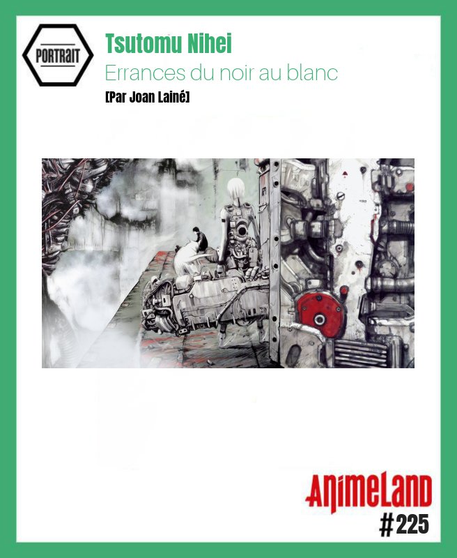 Animeland_mag's tweet photo. Vous êtes prêts pour le @bdangouleme  ? Tsutomu Nihei est l’un des invités japonais. @_Meloku  nous tire son portrait dans #AL225 @Glenat_Manga 
Retrouvez notre dernier numéro : https://t.co/2PhEKU0fm2 https://t.co/3sHSSE5pV8