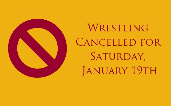 Ankeny_Hawks's tweet photo. Due to the potential for hazardous weather tonight and tomorrow, the Ankeny Dave Ewing Duels has been cancelled for Saturday, Jan. 19th. https://t.co/cIurcwGY29