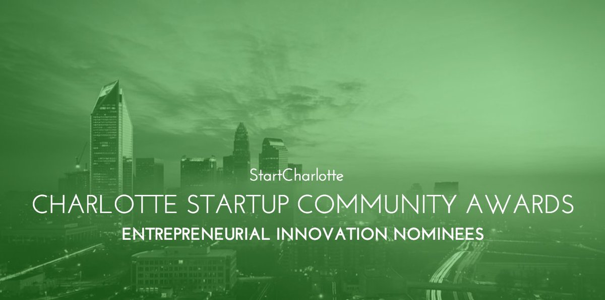 And the Top 5 nominees for ENTREPRENEURIAL INNOVATION are... <a href="/ElementsBrands/">Elements Brands</a>, <a href="/go_ekos/">Ekos</a>, <a href="/PassportHQ/">Passport</a>, <a href="/threatswitch/">Sign In Compliance (formerly ThreatSwitch)</a>, <a href="/2ULaundry/">2ULaundry</a>. Who will take top honors? Find out at StartCharlotte LIVE! at Heist on the 22nd. Get your ticket today. ow.ly/kh0t30nmJs7