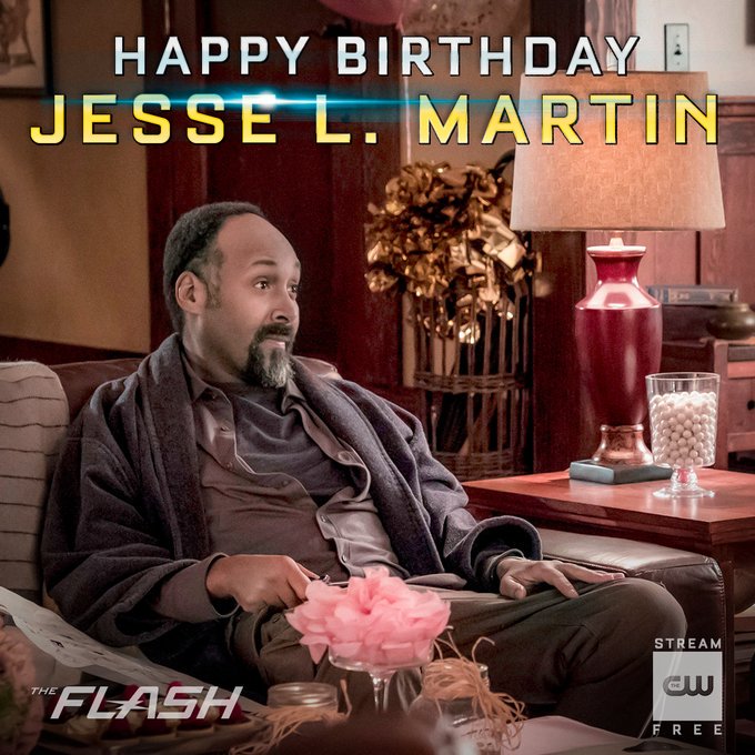 Happy Birthday Jesse L Martin aka Joe West of the CWs The Flash 