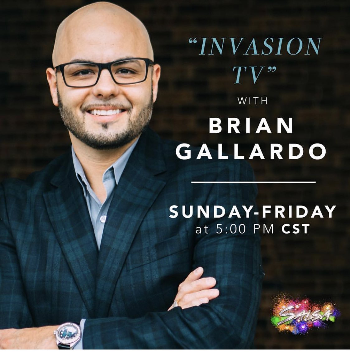 bishopgallardo's tweet photo. Enjoy “INVASIONtv” with @pastorbgallardo only on @TBNSalsa ! Can’t view @TBNSalsa on your television? Contact you cable provider TODAY requesting that they carry TBN salsa! #invasionTV #TBNsalsa #salsaNetwork https://t.co/0IEvo6LwtP