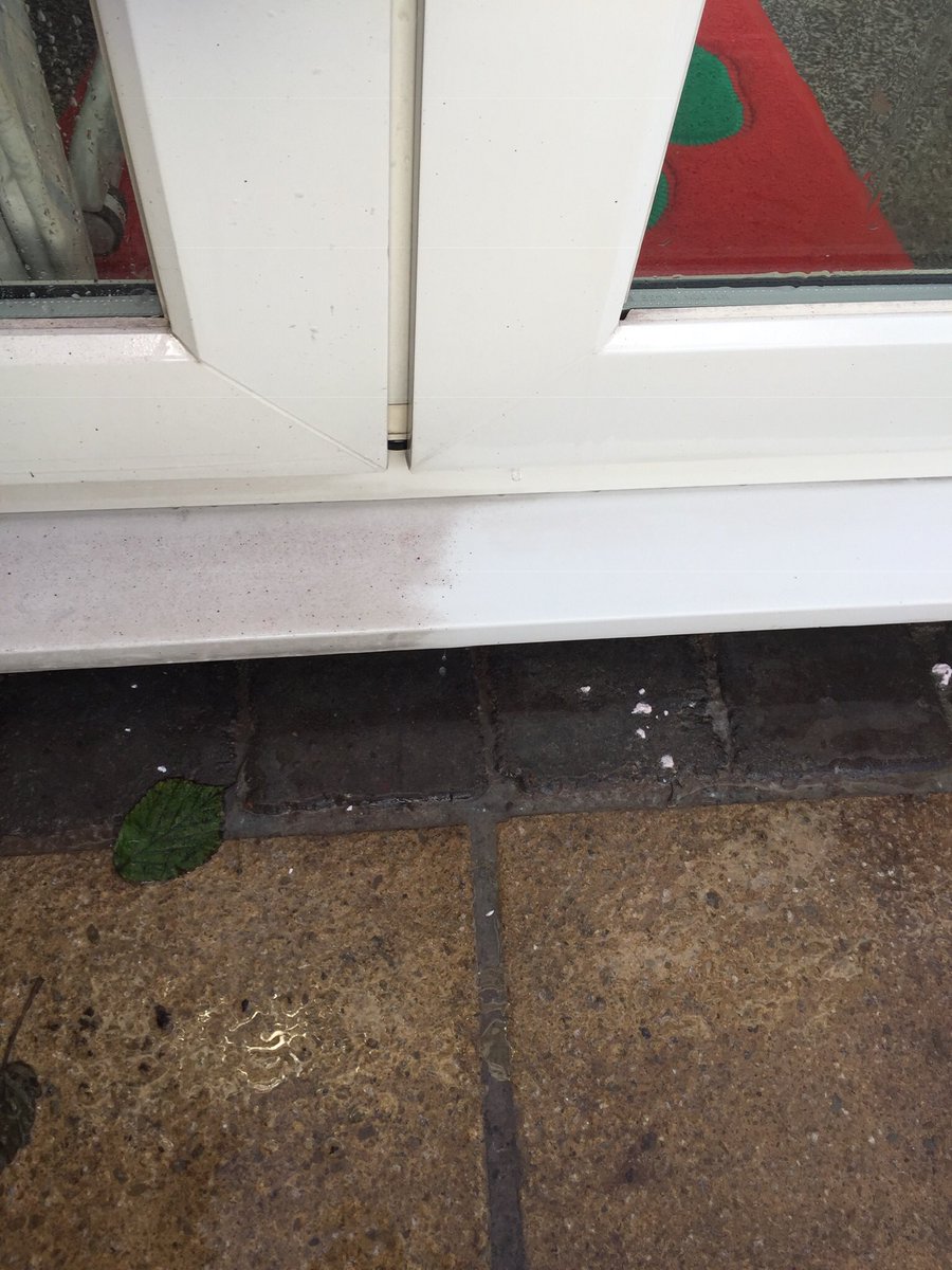 Trucleanplus's tweet photo. A customer was left with windows and framework covered in paint after getting her roof painted. Luckily Truclean Plus were on hand to carry out some restoration work saving her thousands in replacing them all. #OnlyTheBest #CustomerCare https://t.co/XgdyRaOkkV