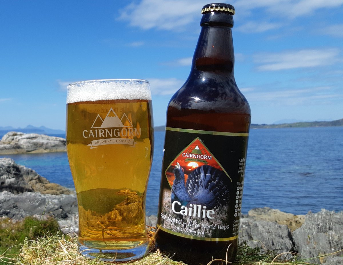 cairngormbrew's tweet photo. A light golden pale ale with subtle malt flavours, #caillie will be available in bottle from next week!

#newworldhops
#beergloriousbeer
#cairngormbrewery https://t.co/tqbMNZBh7p
