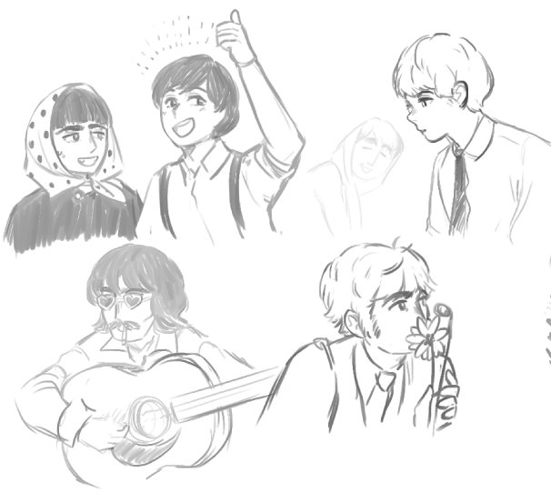one day i'll draw these terrible lads properly, for now i just really enjoy doodling them 