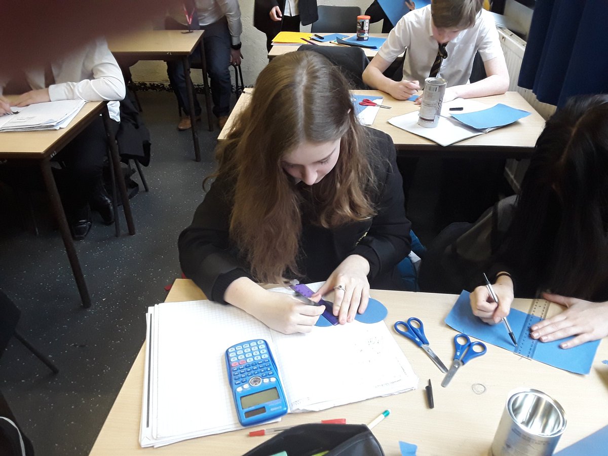 Year 10 working out the cost of making coffee tins using surface area. Some excellent results well done year 10.