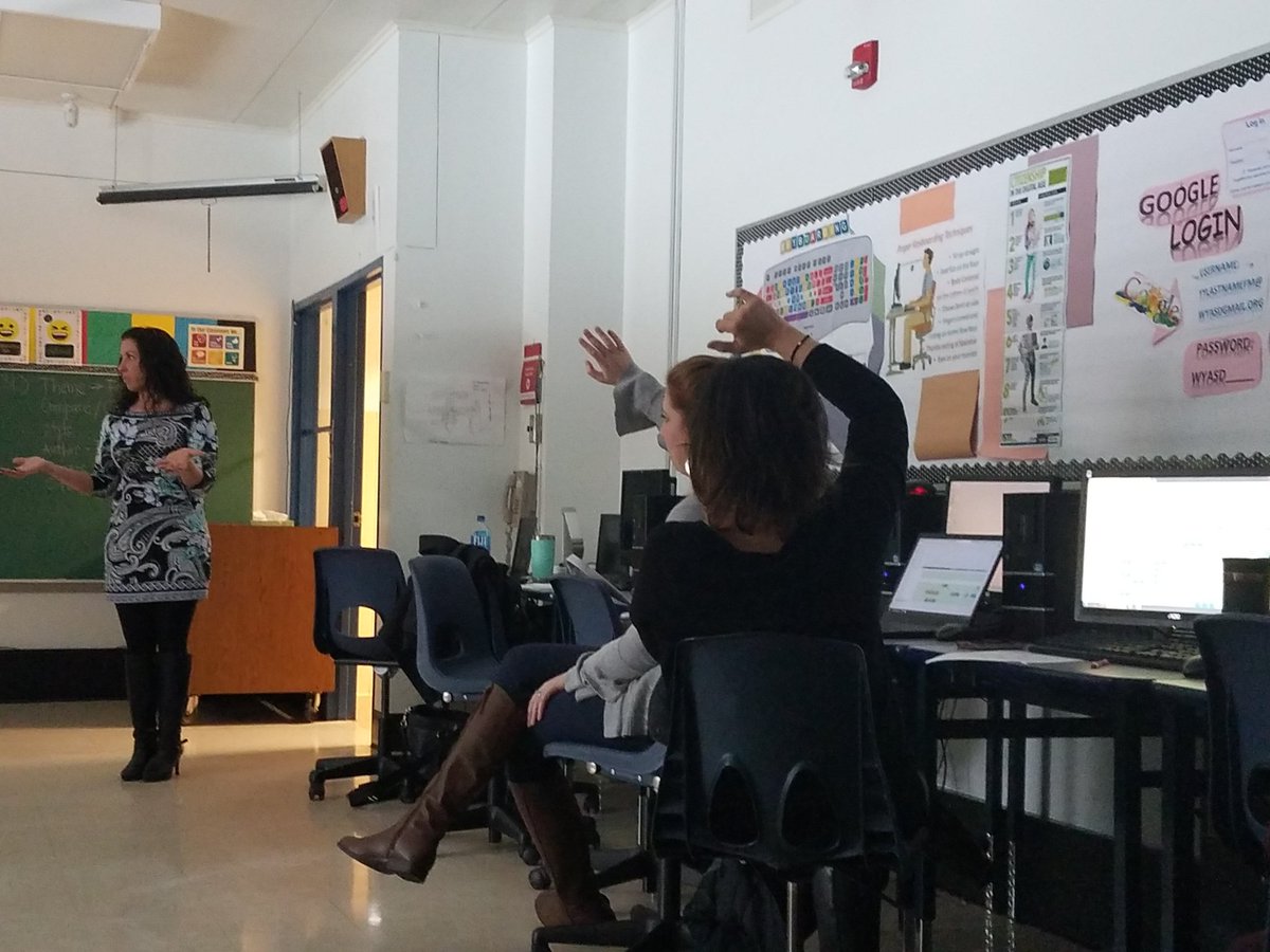 Zwanchinator's tweet photo. @jking5124 reviewing #exactpath diagnostic data with teachers from @wyasdblue (West York SD). The staff was excited about new Exact Path enhancements! @appnelwyasd #educatorfirst #edmentumPA @edmentum https://t.co/1FTfCKi9be