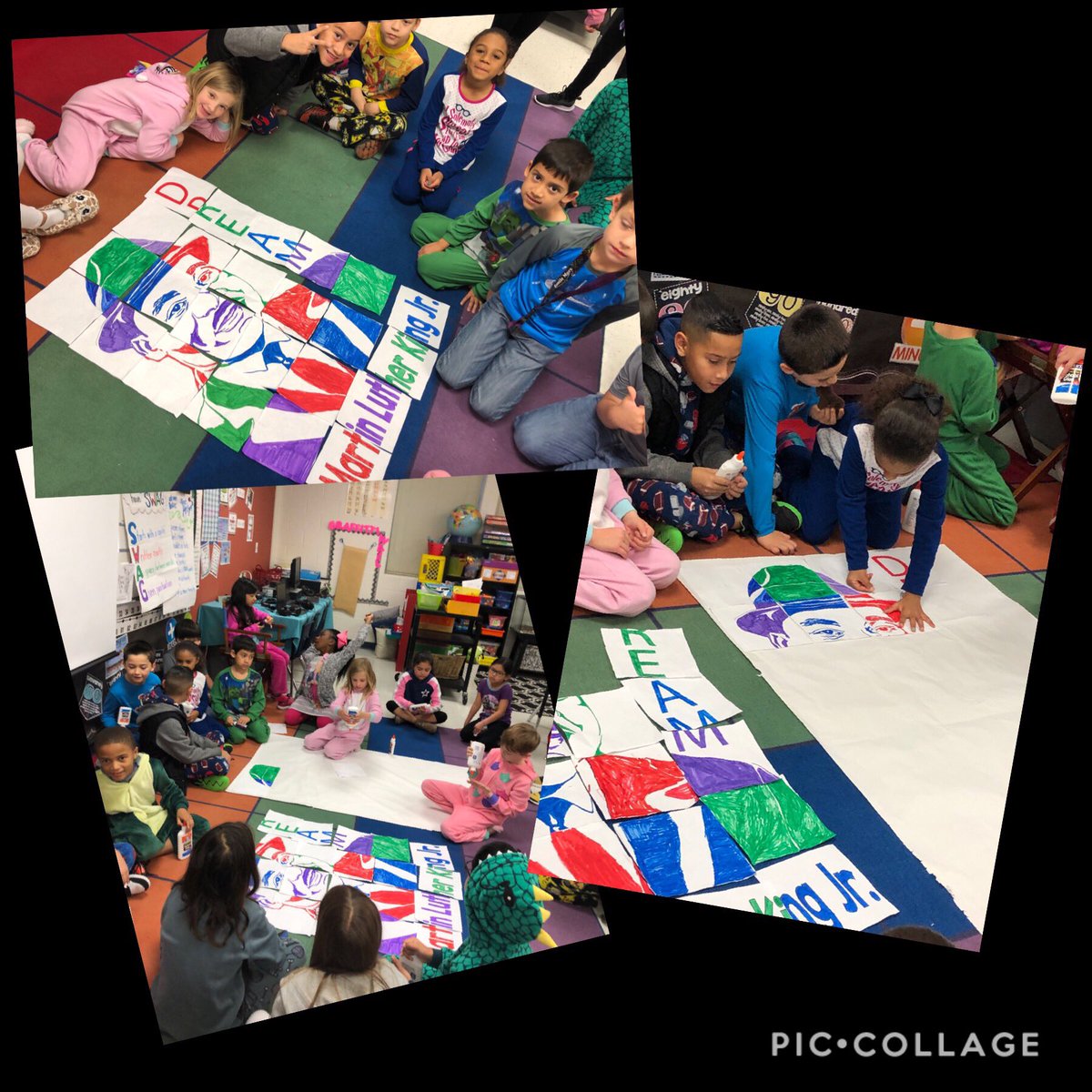 MrsSappGT's tweet photo. #ThisisWard In the spirt of Dr. Martin Luther King, Jr we work together and treat each other with respect, regardless of our differences! My class learned how great he truly was and how he helped us all! @WardWranglers #MLKDay2019 https://t.co/Y2nMZ5WT60