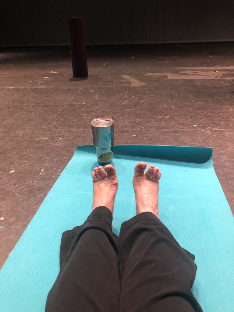 sciencewitt's tweet photo. Session 3 yoga!!  #mgsoars https://t.co/9t1aKA8K7b