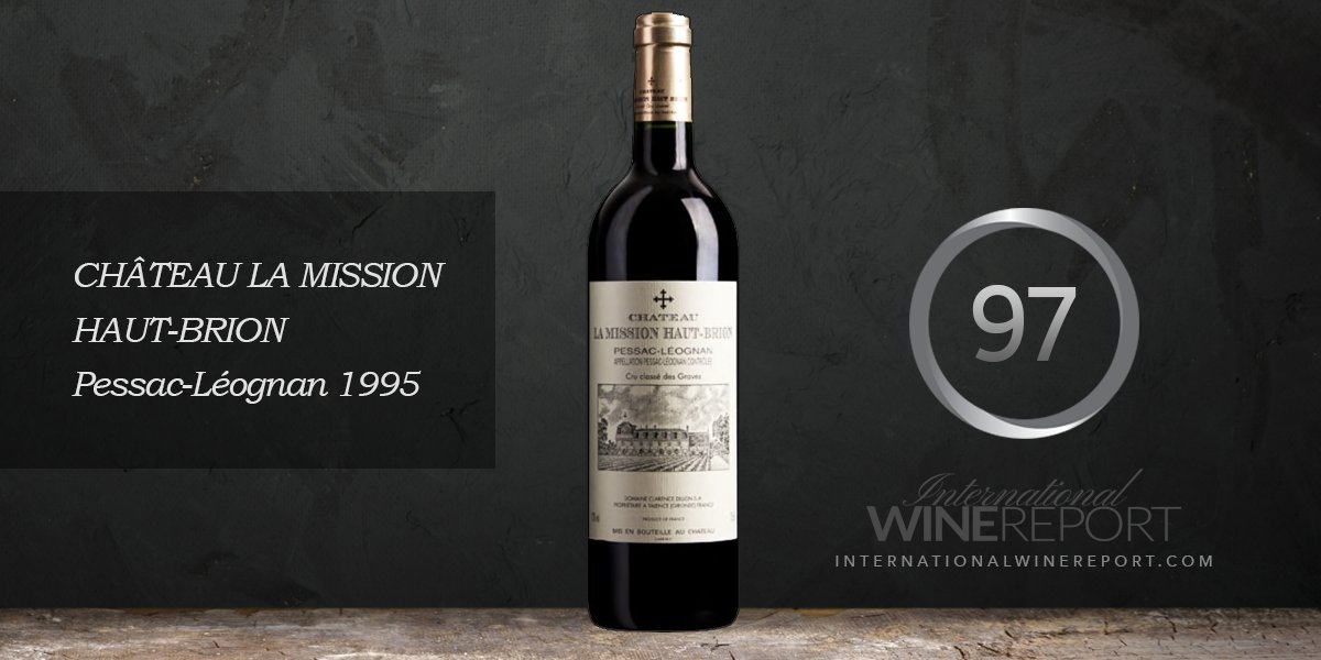 1995 La Mission Haut-Brion is in a simply brilliant place after nearly a quarter century - An absolute classic!!  internationalwinereport.com/latest-reports… #Bordeaux #BordeauxWine #LaMissionHautBrion