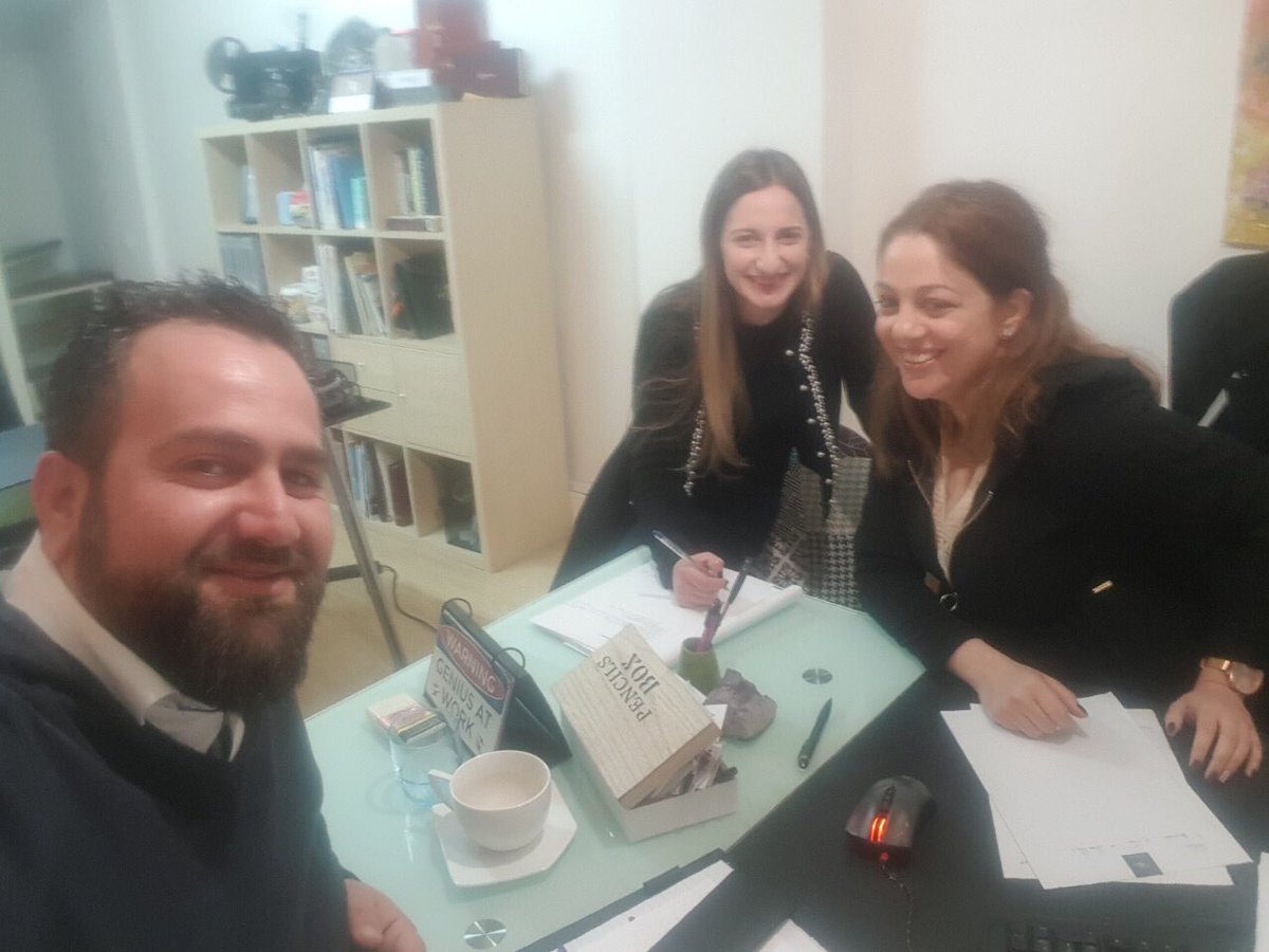 PhilippouPetros's tweet photo. Having fun during brainstorming on our new project.
_______________________________________
#branding #success #business #winnersnation https://t.co/sWLcb1EAB0