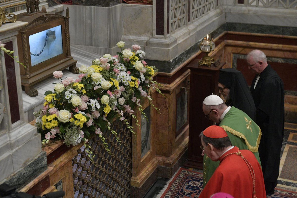 Î‘Ï€Î¿Ï„Î­Î»ÎµÏƒÎ¼Î± ÎµÎ¹ÎºÏŒÎ½Î±Ï‚ Î³Î¹Î± Basilica di San Paolo fuori dalle mura pregiera instagram