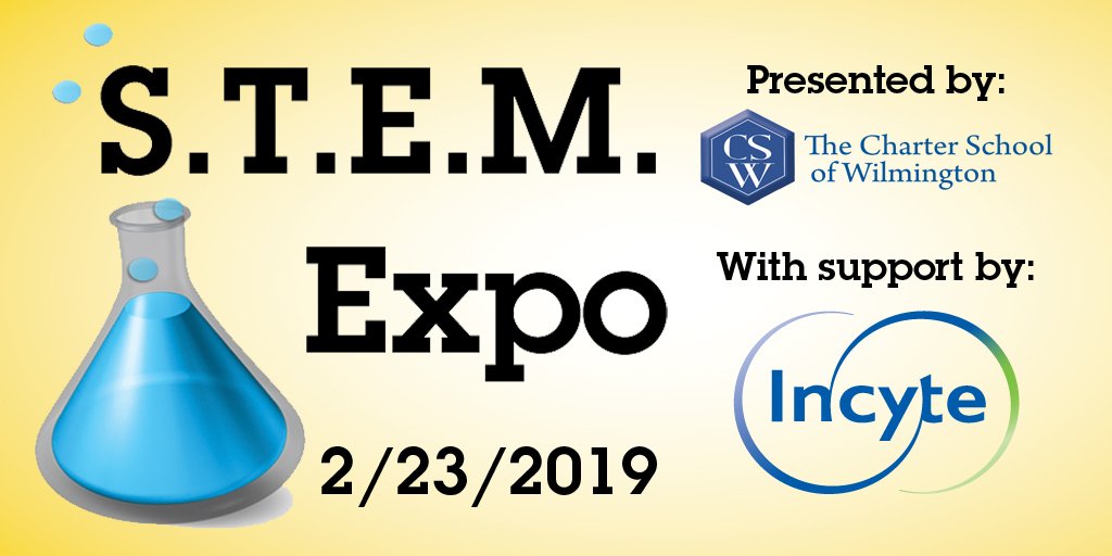 Engage in a variety of hands-on #stem related experiments at the DCM's annual STEM Expo, led by the Science Ambassadors from the Charter School of Wilmington, with support from <a href="/Incyte/">Incyte</a>. 12-3 pm on 2/23/19, $8.75 admission &amp; FREE for DCM Members!
