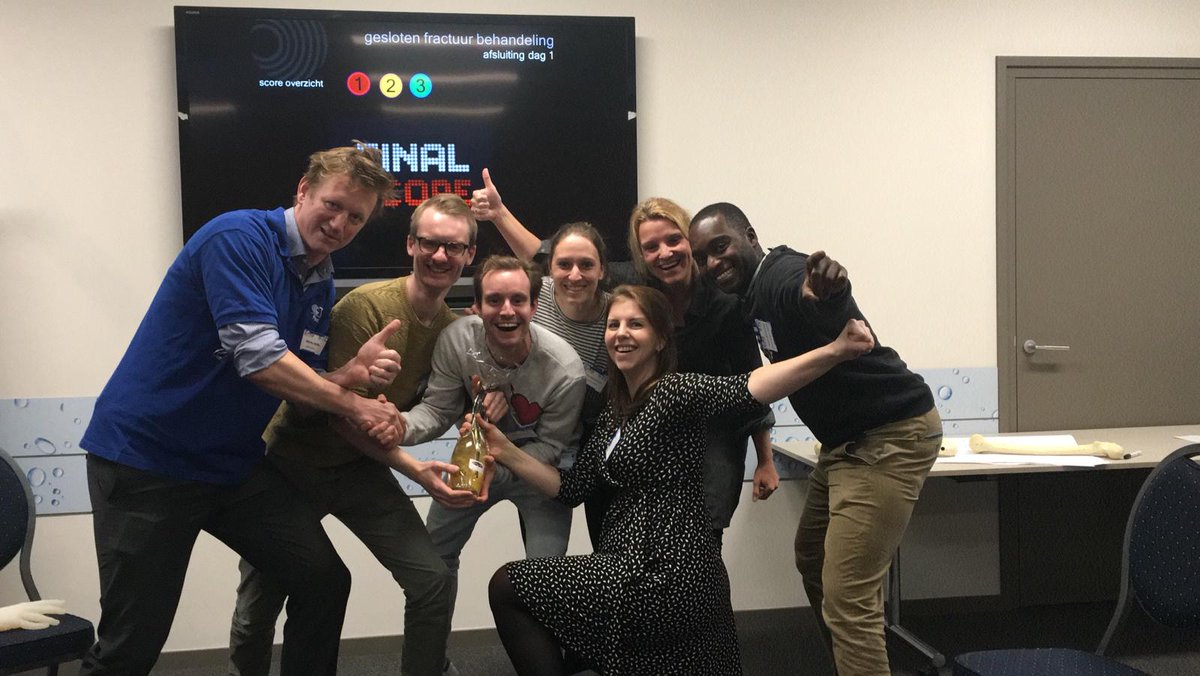 De winnaars van OTC I 'Cool Edition' Alle cursisten hartelijk dank voor twee geslaagde dagen! Heel goed weekend en tot ziens! ow.ly/VbWP30nmO21