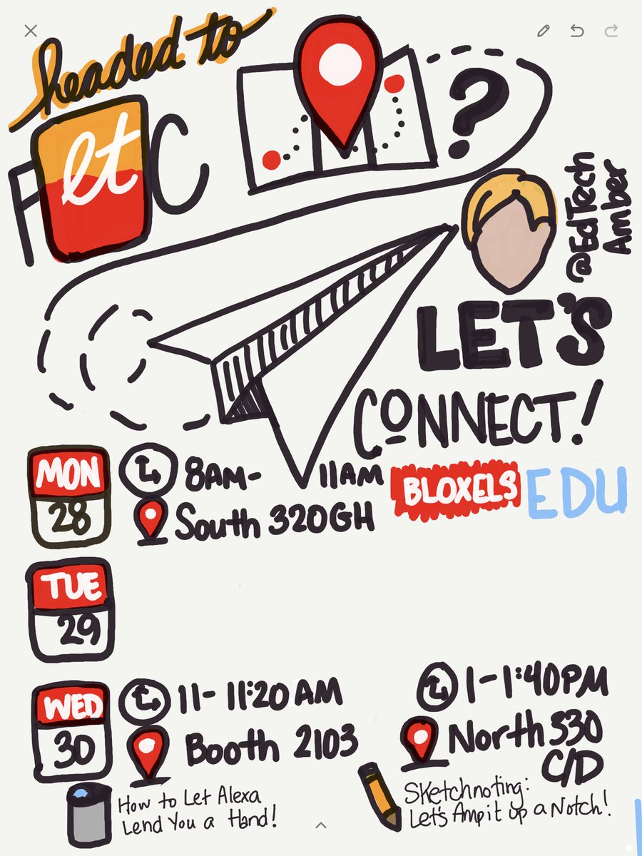 EdTechAmber's tweet image. It’s getting so close! How many of you are getting excited for @fetc #FETC19? Drop a GIF to show your excitement! Looking forward to connecting with so many amazing educators all in one place! #mytribe #visualnotetaking