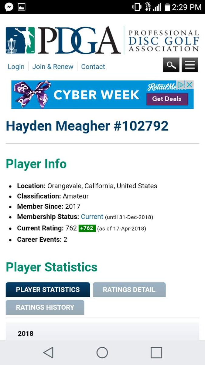 WithinRangeDG's tweet photo. Within Range - Hayden Meagher aka Hurricane #102792 
From Orangevale CA, 
Home course- SHADY OAKS
Our FIRST ever Sponsored player! 
7 years old: Future World Champ 
As long as Hurricane wants to play for W.R we will ALWAYS be here to help out💯% Goodluck this season CHAMP. https://t.co/YyoZo155I9