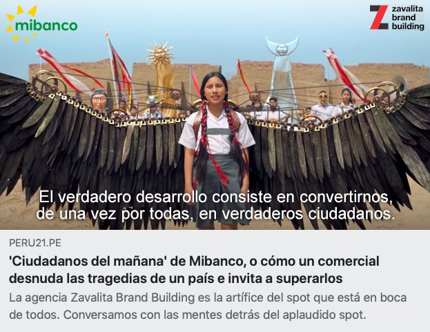 consumer_truth's tweet photo. "El spot nos desnuda. Tenemos tan normalizado que la #publicidad tiene que ser vacía, trillada, disociada de la realidad que una iniciativa como ésta es refrescante" @carlosorozco_ sobre genial campaña de @MibancoPE y @ZavalitaBrand 👉 https://t.co/D5VyHJKuuK #CiudadanosDelMañana https://t.co/insv4OfPJK